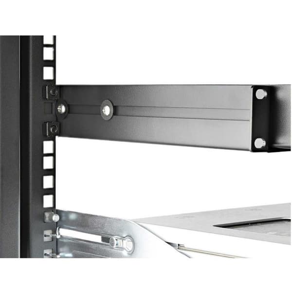 Startech Rack 1u Adjustable Rails 4 Post Svart