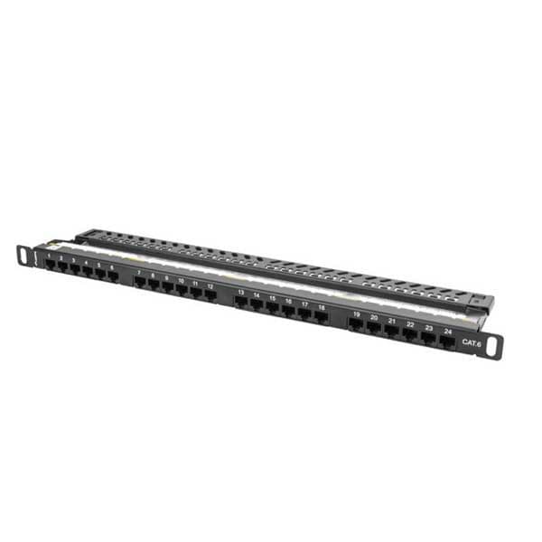 Lanberg Patch Panel Ppu6-0024-b 24 Ports 19´´ Søvfarvet