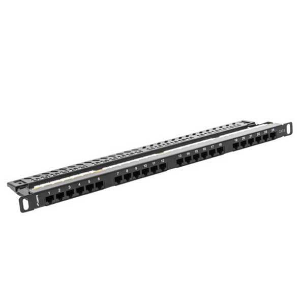Lanberg Patch Panel Ppu6-0024-b 24 Ports 19´´ Søvfarvet