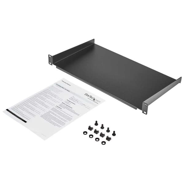 Startech Rack 1u Shelf Musta