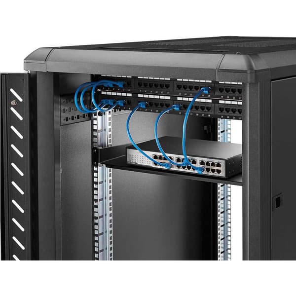 Startech Rack 1u Shelf Musta