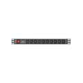 Miniatyrbillede 2 af 4: Lanberg Rack Power Strip Pdu-10i-0200-iec-bk 10 Outlets 19´´ Søvfarvet