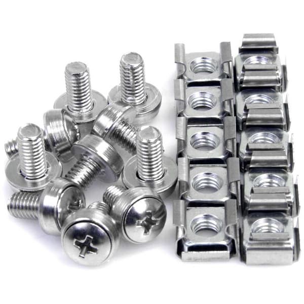 Startech Rack M6 Nuts And Screws 50 Units Søvfarvet