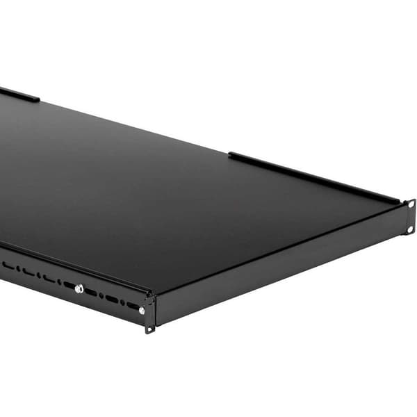 Startech Rack 1u Fixed Shelf Musta