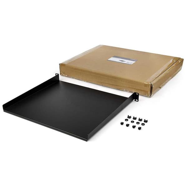 Startech Rack 1u Shelf Svart