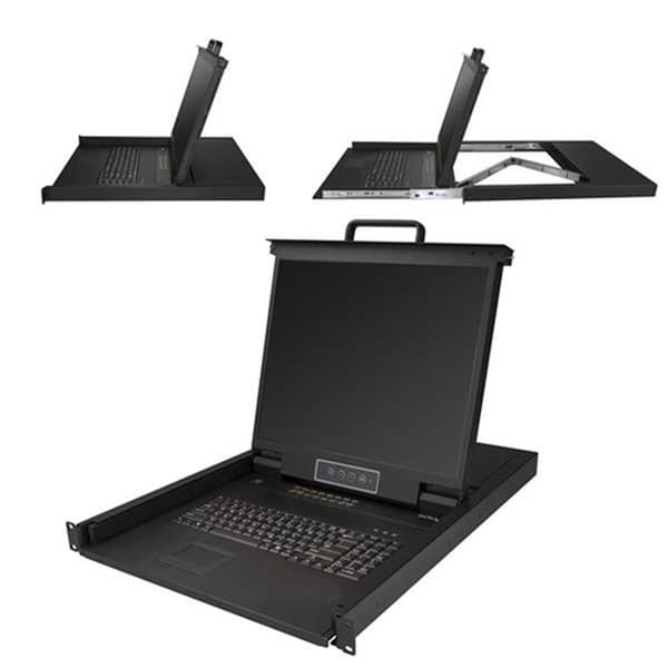 Startech Kvm-konsoli Rkcons1916k 16 Satamat Musta