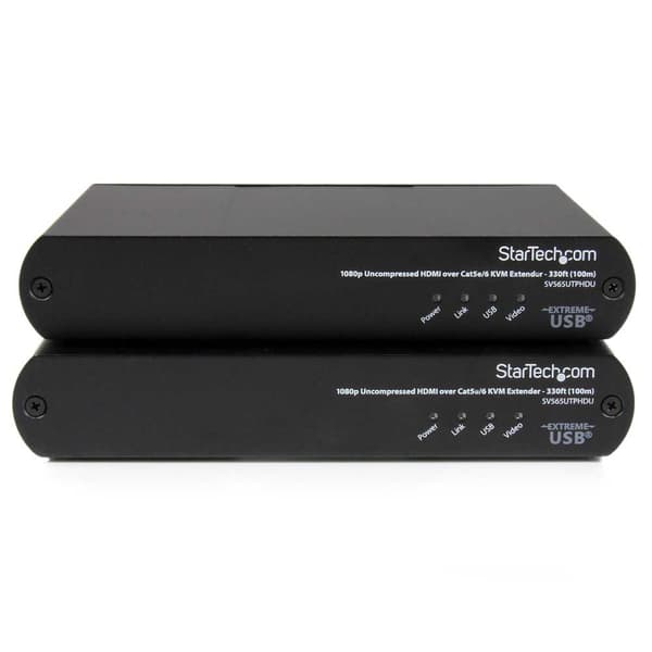 Startech Kvm Console Extender Sv565utphdu Sort
