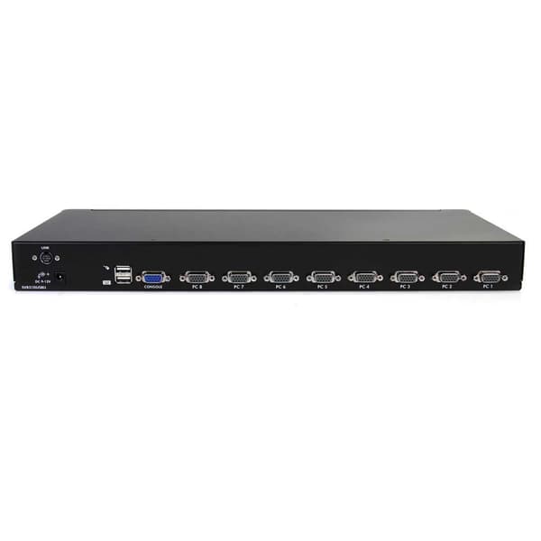 Startech Kvm-switch Sv831dusbu 8 Hamnar Svart