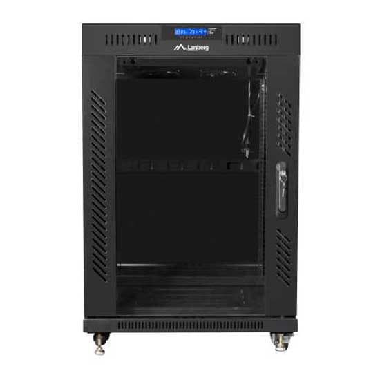 Lanberg Rackskab Ff01-8015-12bl 19´´ 15u Sort
