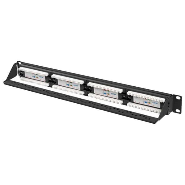 Lanberg Patch Panel Ppua-1024-b 19´´ 1u Søvfarvet