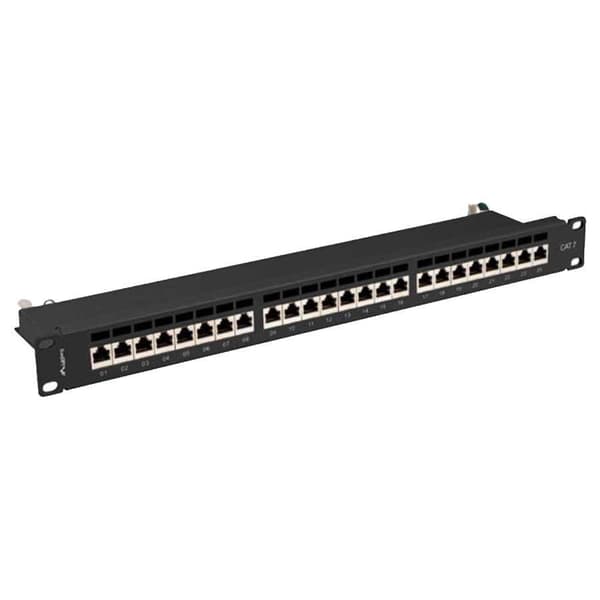 Lanberg Patch Panel Pps7-1024-b 19´´ 1u Søvfarvet Sort