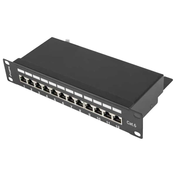 Lanberg Patch Panel Ppf6-9012-b 10´´ 1u Søvfarvet