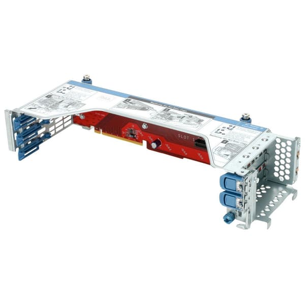 Hpe Dl Gen 10 X8/x16/x8 Riser Kit Hvid Sort, Blå, Grøn