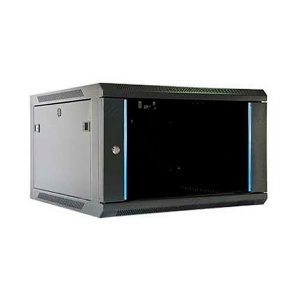 2lan Rackskab 6u 19´´ 60x60 Cm Transparent