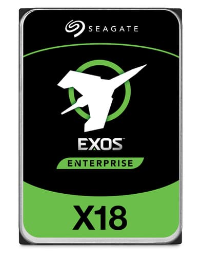 HDD SEAGATE 18TB, Exos X18, 7.200 rpm, buffer 256 MB, pt server, "ST18000NM001J" (timbru verde 0.8 lei)