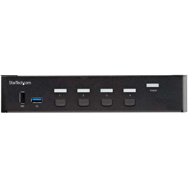 Startech Kvm-kytkin Sv431hu34k6 Hopeinen