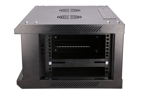 Extralink 4U 600x450 Musta | Telinekaappi | seinään asennettu