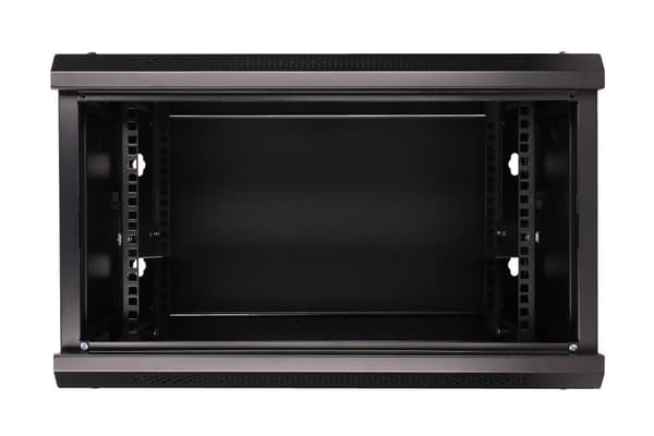 Extralink 6U 600x450 Sort | Rackskab | vægmonteret