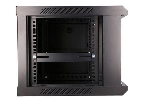 Extralink 6U 600x450 Sort | Rackskab | vægmonteret