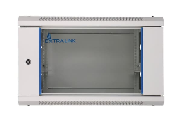 Extralink 4U 600x600 Grå | Rackskåp | väggmonterad