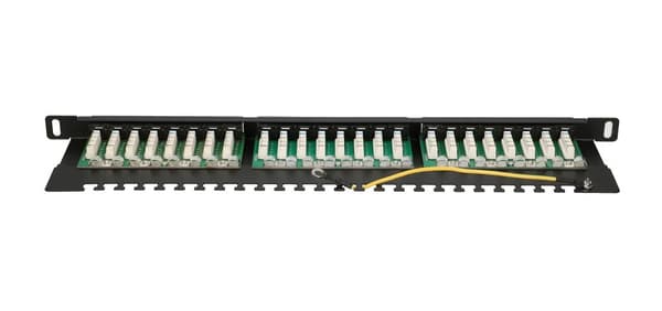 Extralink CAT6 UTP 0.5U | Patchpanel | 24 porte