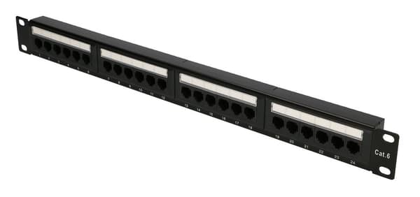 Extralink CAT6 UTP V2 | Patchpanel | 24 porte