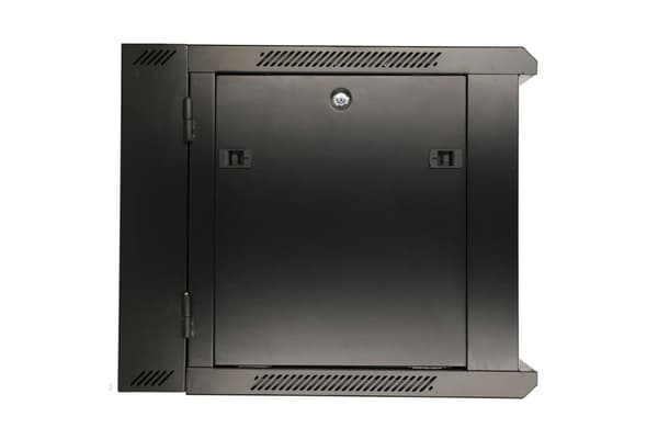 Extralink 12U 600x600 AZH Sort | Rackskab | væghængt, to-delt