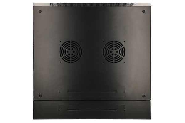 Extralink 12U 600x600 AZH Sort | Rackskab | væghængt, to-delt