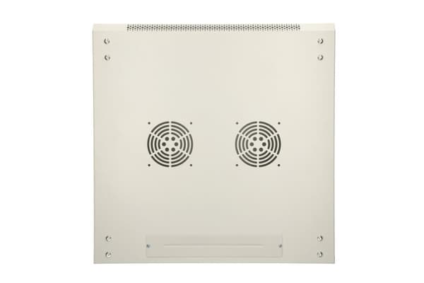 Extralink 9U 600x600 ASP Grå | Rackskab | monteret på væg, massiv pladedør