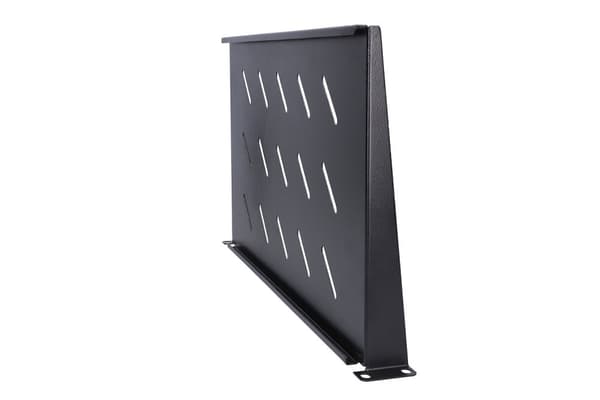 Extralink 1U 350mm Svart | Hylla | 19", för hängande garderober