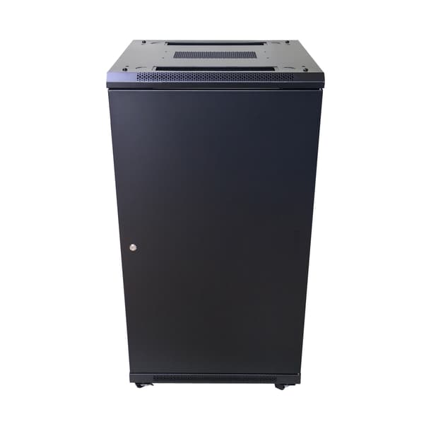 Extralink 27U 600x600 Svart | Rackskåp | stående