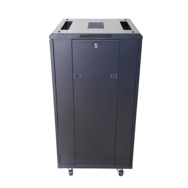 Extralink 27U 600x600 Svart | Rackskåp | stående