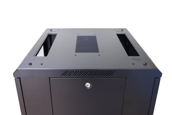 Extralink 27U 600x600 Svart | Rackskåp | stående