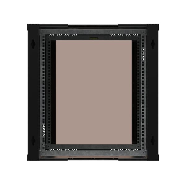 Extralink Premium 12U 600x600 Svart | Rackskåp | Verktygsfri montering, väggmonterad