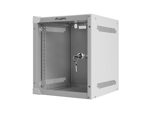 LANBERG VÆGSKAB 10" 6U (280X310, GRÅ)
