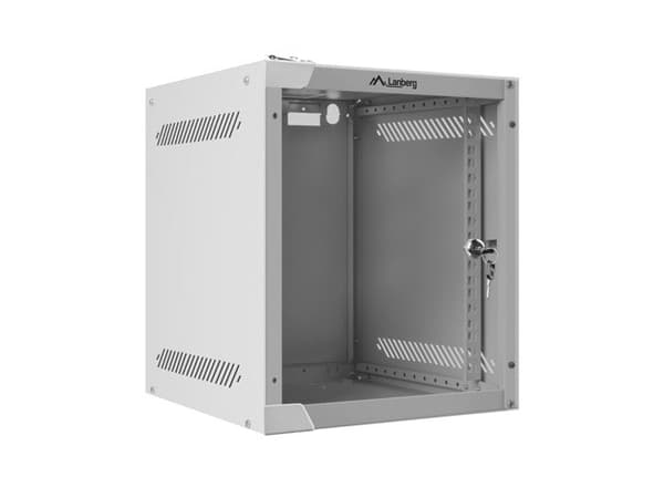 LANBERG VÆGSKAB 10" 6U (280X310, GRÅ)