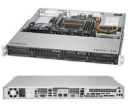 Supermicro SuperChassis 813MFTQC-350CB2 Rack Sort 350 W Sort