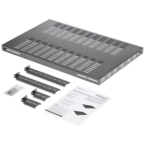 Startech 1u Fast Hylla Hylla Grå One Size / EU Plug