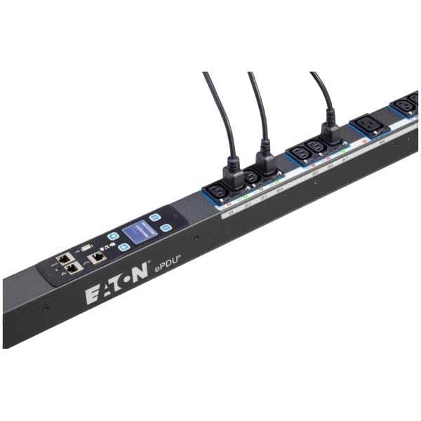 Eaton Epdu Ma 0u (c14 10a 1p)16xc13 Strømfordelingsenhed Søvfarvet Sort