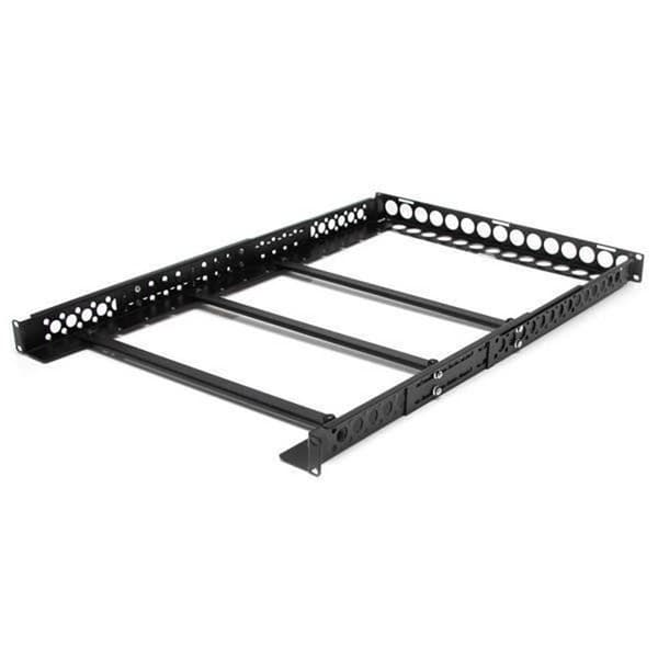 Startech Unirails1u 19´´ Räls Hylla Svart One Size / EU Plug