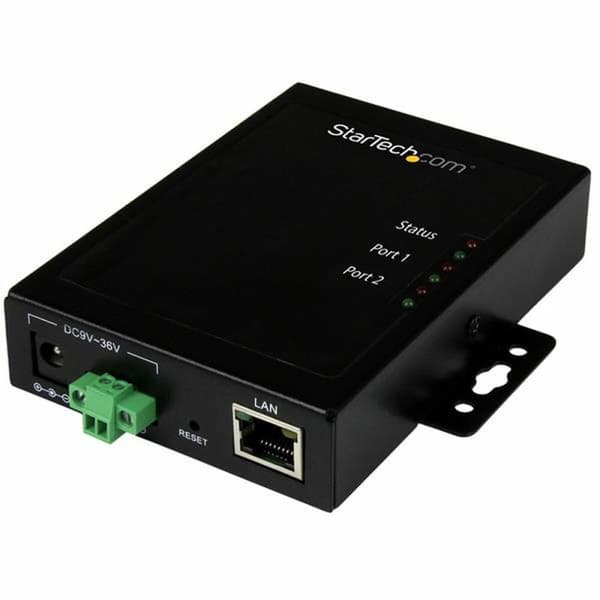 Server Startech NETRS2322P RJ-45 RS232 Sort
