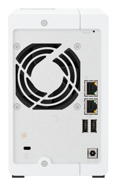 QNAP TS-216G NAS/lagringsserver Tower Ethernet LAN Vit Cortex-A55