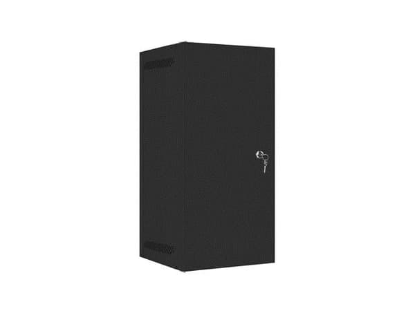 LANBERG 10" VÄGGMONTERAT RACKSKÅP 12U (280X310, SVART)