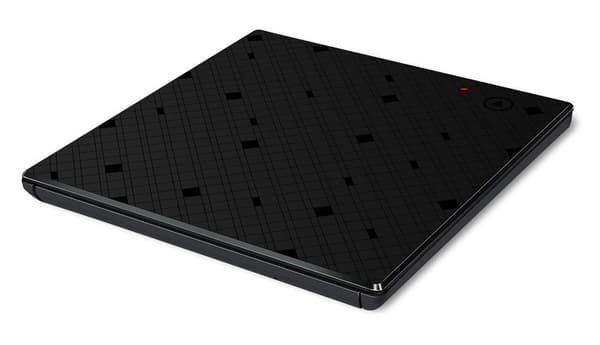 CoreParts USB3.0 SuperSlim DVD-brænder, MS-DVDRW-3.0-919 Sort