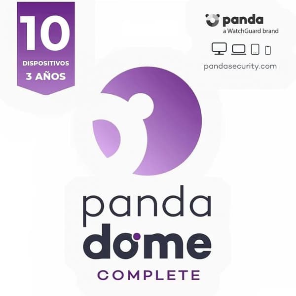Panda Dome Complete 10lic 3 år Esd Antivirus Lila