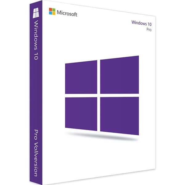 Microsoft Windows Pro Ggk 10 64 Bit Spanish Dvd Hvid,Lilla