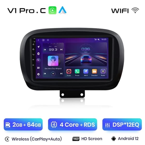 OBD2-skanneri, verkkopäivitys, rajaton VIN-numerot, V1 (1GB-32GB)