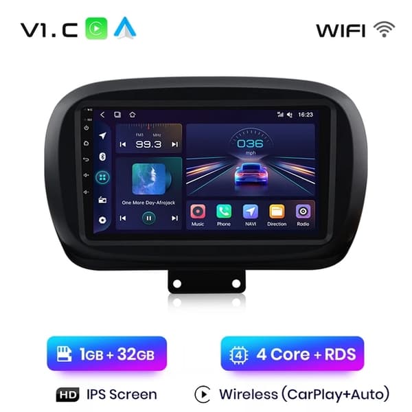 OBD2-skanneri, verkkopäivitys, rajaton VIN-numerot, V1 (1GB-32GB)