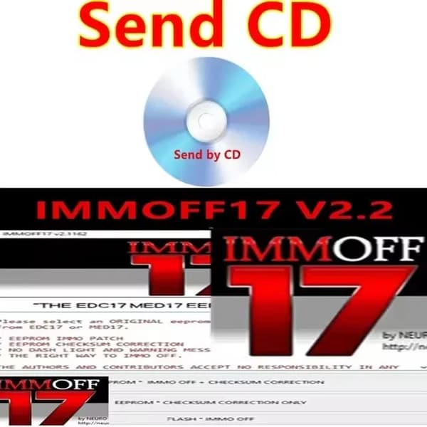 IMMOFF17-ohjelmisto, CE-sertifioitu, käyttäjäystävällinen käyttöliittymä,Lähetä CD, lähetä sähköpostitse