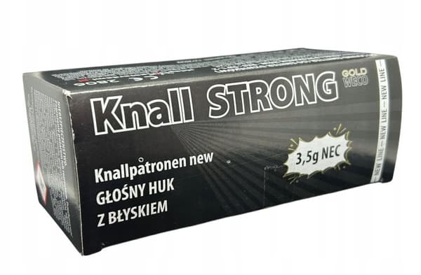 STRONG Knall GWR01 pistoolin soihdut pistooleihin ja revolvereihin 50 kpl.